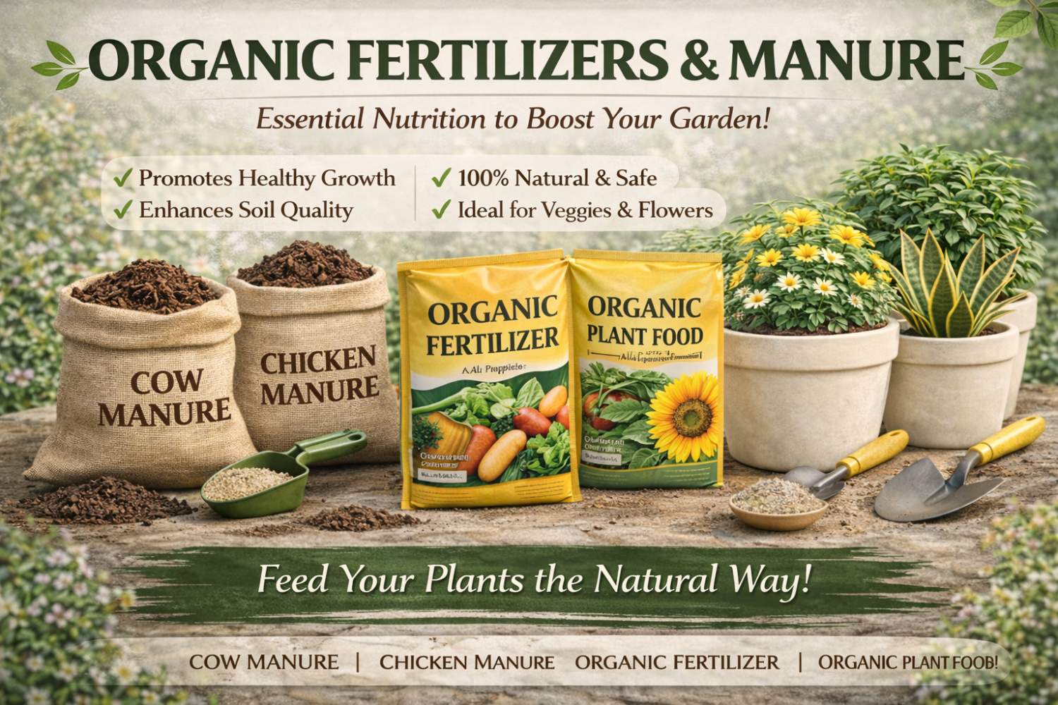 Organic Manure & Fertilizers